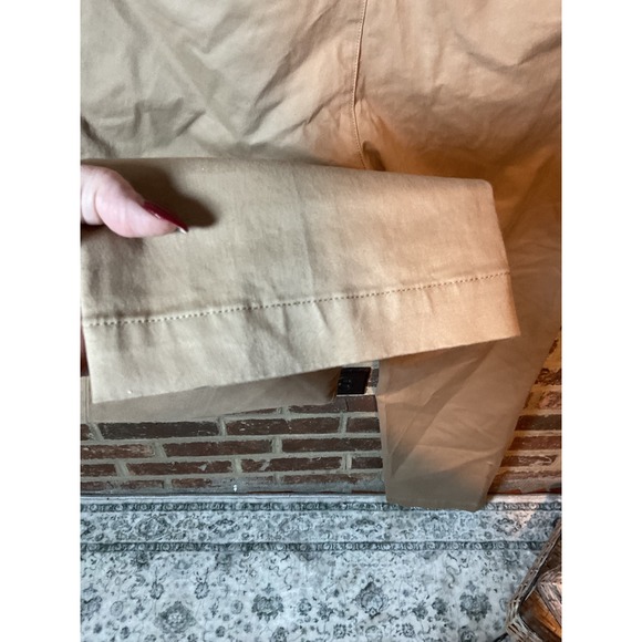 LACOSTE Men's Slim Fit Chino Pants Beige Cotton Blend Size 40x32 - Picture 5 of 9